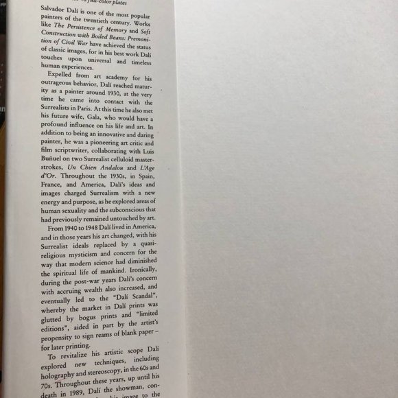 Dali The Masterworks by Eric Shanes Portland House 1990 Hardcover - Picture 3 of 13
